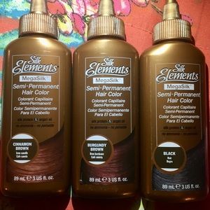 NWT silk elements hair dye